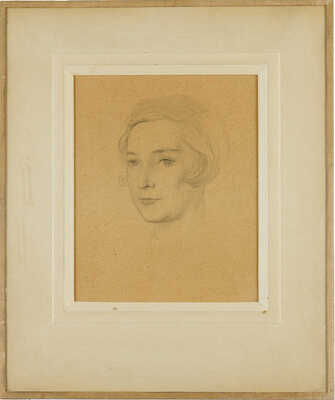 Вышеславцев Николай Николаевич. Портрет Е.Г. Лидиной (сестры В.Г. Лидина)